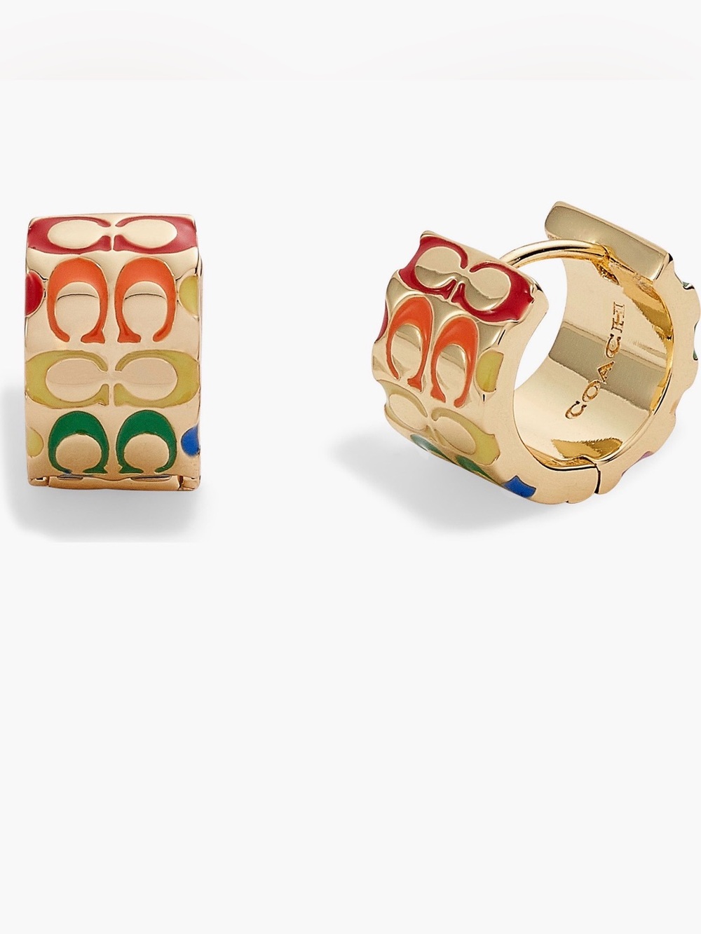 Coach earrings